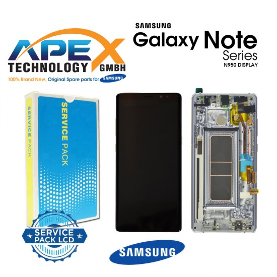 Samsung Galaxy Note 8 (SM-N950F) Lcd Display / Screen + Touch Violet GH97-21065C