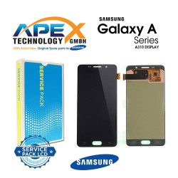 Samsung SM-A310 Galaxy A3 (2016) Lcd Display / Screen + Touch - Black / Gold - GH97-18249B OR GH97-19803B