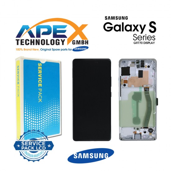 Samsung Galaxy S10 Lite (SM-G770F) Lcd Display / Screen + Touch Prism White GH82-21672B