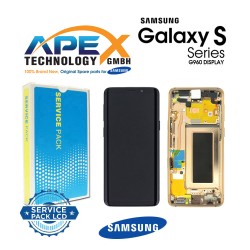 Samsung Galaxy S9 (SM-G960F) Lcd Display / Screen + Touch Sunrise Gold GH97-21696E