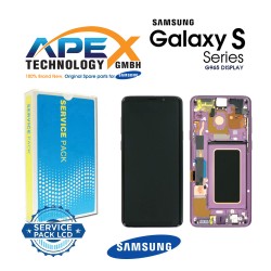 Samsung Galaxy S9 Plus (SM-G965F) Lcd Display / Screen + Touch lilac Purple GH97-21691B