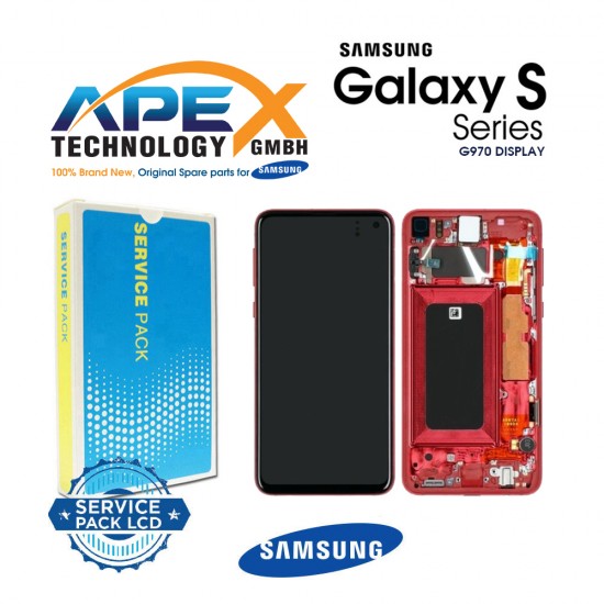Samsung Galaxy S10e (SM-G970F) Lcd Display / Screen + Touch Flamingo Pink GH82-18852D