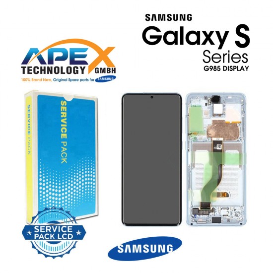 Samsung Galaxy S20 Plus 5G (SM-G986B) Lcd Display / Screen + Touch cloud Blue GH82-22134D