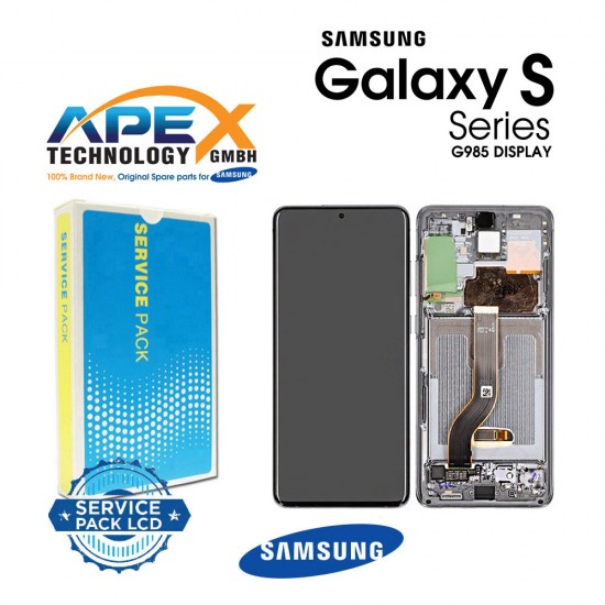 Samsung Galaxy S20 Plus (SM-G985F) Lcd Display / Screen + Touch Cosmic Grey GH82-22145E