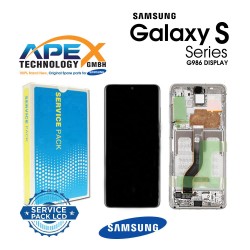 Samsung Galaxy S20 Plus  (SM-G985B) Lcd Display / Screen + Touch cloud White GH82-22134B OR GH82-22145B
