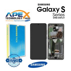 Samsung Galaxy S20 Ultra (SM-G988F) Lcd Display / Screen + Touch Flamingo White GH82-22327C