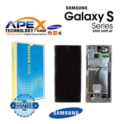 Samsung SM-S908 Galaxy S22 Ultra Lcd Display / Screen + Touch Black GH82-27488A OR GH82-27489A 