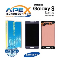 Samsung Galaxy Alpha (G850F) Lcd Display / Screen + Touch Blue GH97-16386C