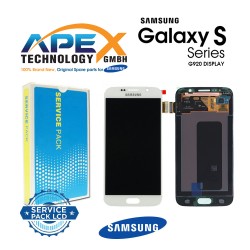 Samsung Galaxy S6 (SM-G920F) Lcd Display / Screen + Touch White GH97-17260B
