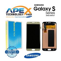Samsung Galaxy S6 Edge (SM-G925F) Lcd Display / Screen + Touch Gold GH97-17162C