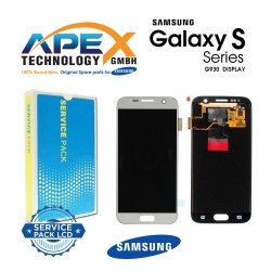 Samsung Galaxy S7 (SM-G930F) Lcd Display / Screen + Touch Silver GH97-18523B