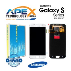Samsung Galaxy S7 (SM-G930F) Lcd Display / Screen + Touch White GH97-18523D