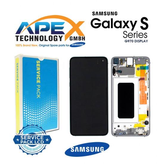 Samsung Galaxy S10e (SM-G970F) Lcd Display / Screen + Touch Prism White GH82-18852B