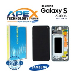 Samsung SM-G973 Galaxy S10 Lcd Display / Screen + Touch - Prism Green - GH82-18850E OR GH82-18835E