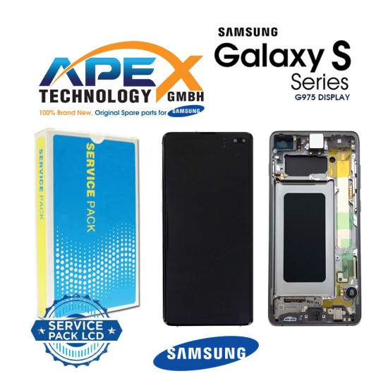 Samsung Galaxy S10 Plus (SM-G975F) Lcd Display / Screen + Touch Silver GH82-18849G