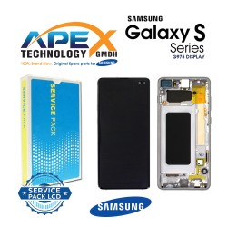 Samsung Galaxy S10 Plus (SM-G975F) Lcd Display / Screen + Touch Flamingo Pink GH82-18849D