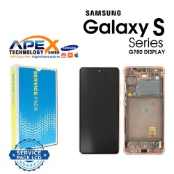 Samsung SM-G780 Galaxy S20 FE 4G Lcd Display / Screen + Touch - Cloud Orange - GH82-24219F OR GH82-24220F