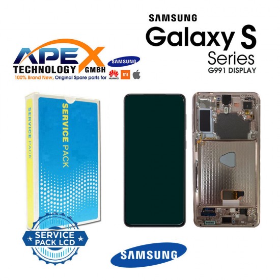 Samsung SM-G991 Galaxy S21 5G Lcd Display / Screen + Touch Phantom Pink GH82-24544D OR GH82-24545D