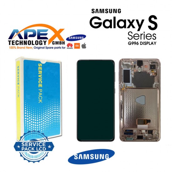 Samsung SM-G996 Galaxy S21+ 5G Lcd Display / Screen + Touch Phantom Violet (No Camera) GH82-27268B OR GH82-27267B