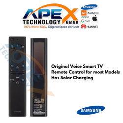 Original Voice Smart TV  Remote Control for most Models Has Solar Charging
