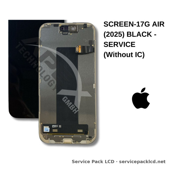 Apple SCREEN-17G AIR (2025) BLACK - SERVICE (Without IC) A-286