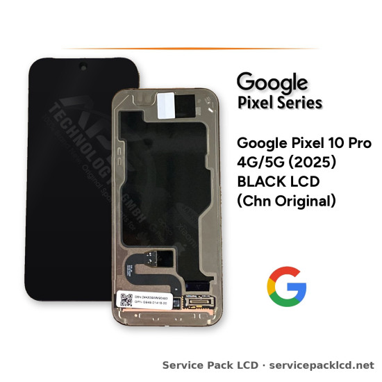 Google Pixel 10 Pro 4G/5G (2025) BLACK LCD (Chn Original) G949-01418-00