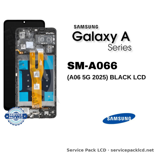 Samsung Galaxy A06 5G LCD Screen Display Black GH81-27284A