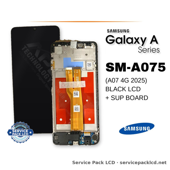 Samsung Galaxy A07 4G LCD Screen Display Black GH83-12257A