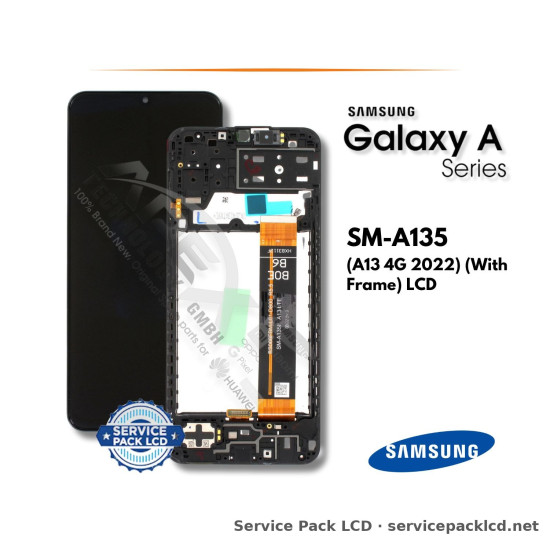 Samsung Galaxy A13 4G LCD Screen Display (with Frame) GH82-28508A