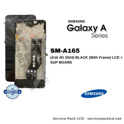 Samsung Galaxy A16 4G (SM-A165) LCD Screen Display - Black (with Frame) (Service Pack) – GH97-30433C
