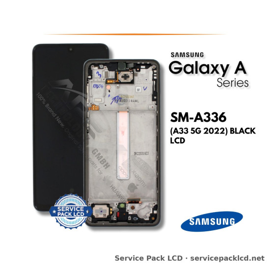 Samsung Galaxy A33 5G LCD Screen Display Black GH82-28143A