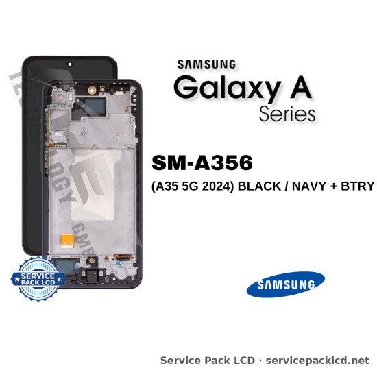 Samsung Galaxy A35 5G LCD Screen Display Black / Navy GH82-34223A