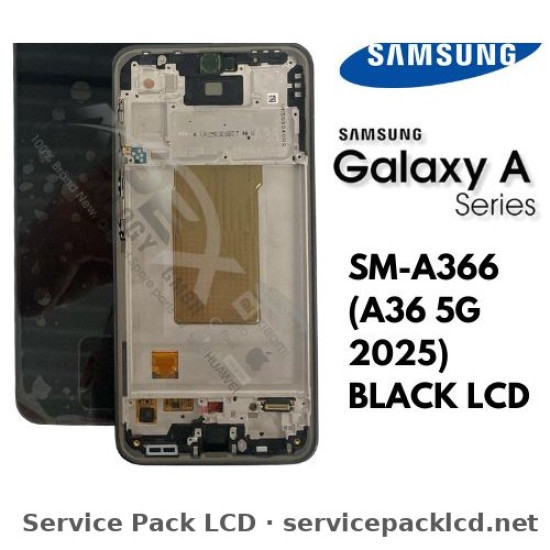 Samsung Galaxy A36 5G LCD Screen Display Black GH82-36841A