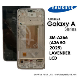 Samsung Galaxy A36 5G (SM-A366) LCD Screen Display - Lavender (Service Pack) – GH82-36841D
