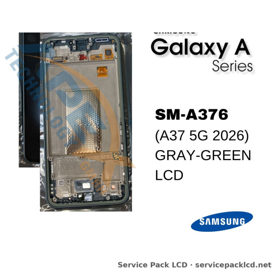 Samsung Galaxy A37 5G LCD Screen Display Gray-green GH82-39232B