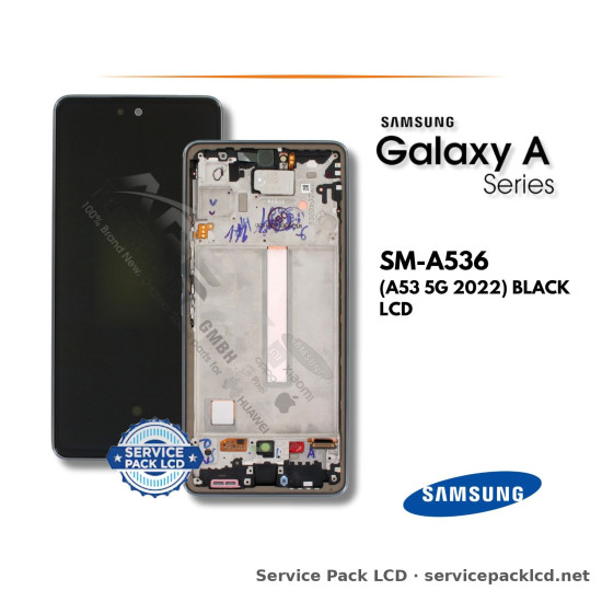 Samsung Galaxy A53 5G LCD Screen Display Black GH82-28026A