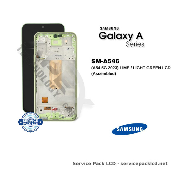 Samsung Galaxy A54 5G LCD Screen Display Lime / Light Green GH82-31231C