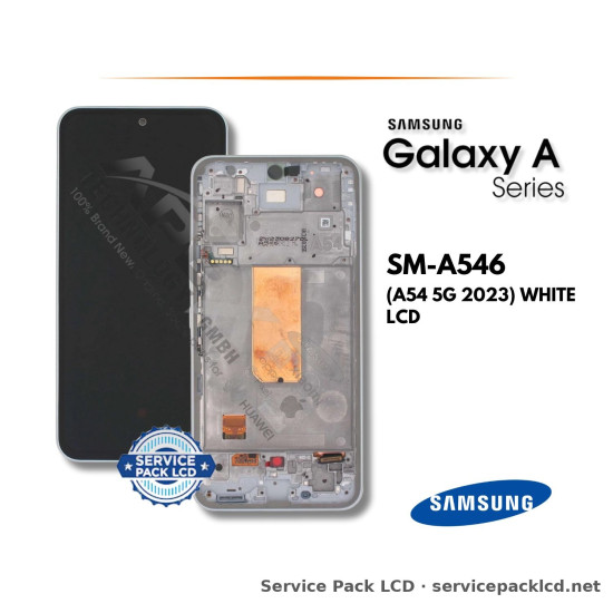 Samsung Galaxy A54 5G LCD Screen Display White GH82-31231B