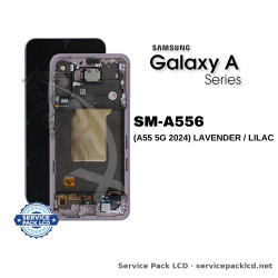 Samsung Galaxy A55 5G (SM-A556) LCD Screen Display - Lavender / Lilac (Service Pack) – GH82-34305C