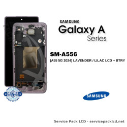 Samsung Galaxy A55 5G (SM-A556) LCD Screen Display - Lavender / Lilac (Service Pack) – GH82-34307C