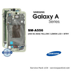 Samsung Galaxy A55 5G (SM-A556) LCD Screen Display - Yellow / Lemon (Service Pack) – GH82-34307D