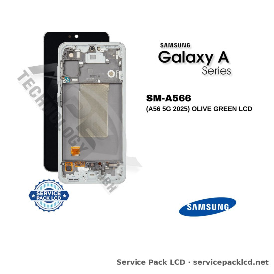 Samsung Galaxy A56 5G LCD Screen Display Olive Green GH82-36829C