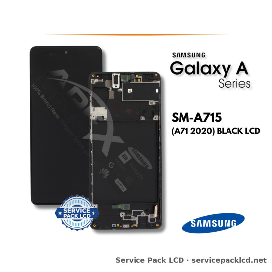 Samsung Galaxy A71- LCD Screen Display (no Frame) GH96-12850A