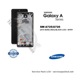 Samsung Galaxy A72 4G/5G (SM-A725/A726) LCD Screen Display - Black (Service Pack) – GH82-25541A