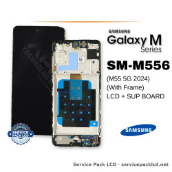 Samsung Galaxy M55 5G (SM-M556) LCD Screen Display - (with Frame) (Service Pack) – GH83-10470A