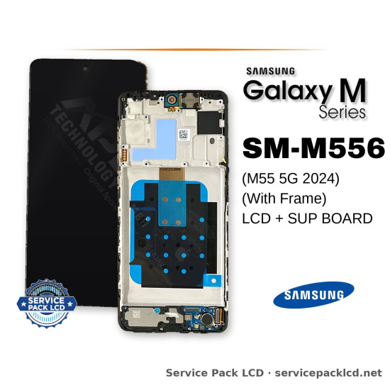 Samsung Galaxy M55 5G LCD Screen Display (with Frame) GH83-10470A