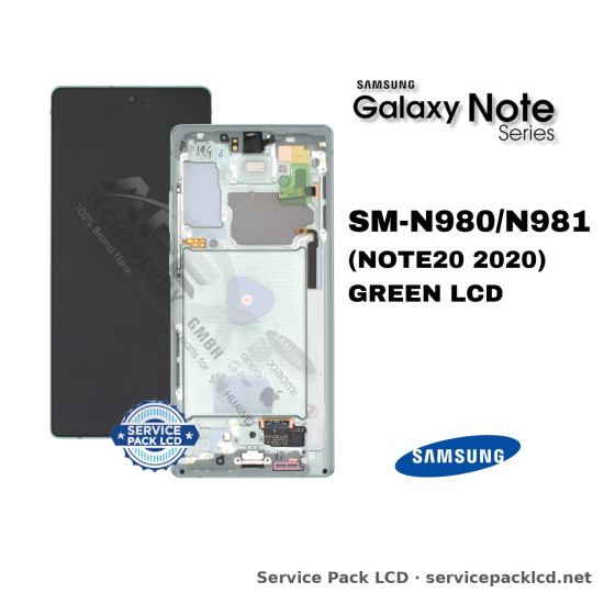 Samsung Galaxy NOTE20 LCD Screen Display Green GH82-23495C