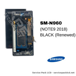 Samsung Galaxy NOTE9 (SM-N960) LCD Screen Display - Black (Assembled) – GH97-22269A