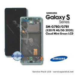 Samsung Galaxy S20 FE 4G/5G (SM-G780/G781) LCD Screen Display - Cloud Mint Green (Service Pack) – GH82-24220D