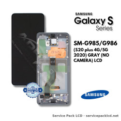 Samsung Galaxy S20 plus 4G/5G (SM-G985/G986) LCD Screen Display - Gray (no Camera) (Service Pack) – GH82-31441E